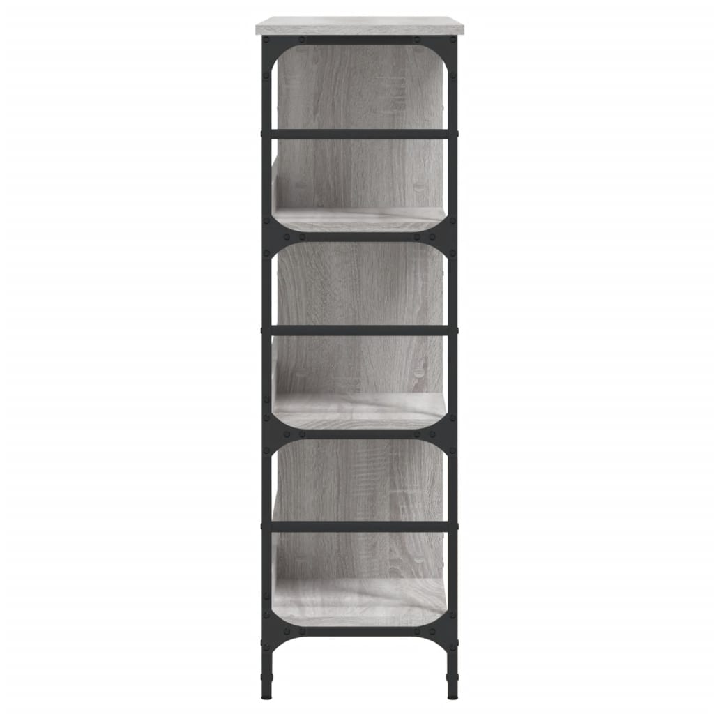 Ραφιέρα Γκρι Sonoma 102 x 32 x 103,5 εκ. από Επεξεργασμένο Ξύλο