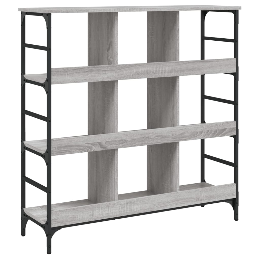 Ραφιέρα Γκρι Sonoma 102 x 32 x 103,5 εκ. από Επεξεργασμένο Ξύλο