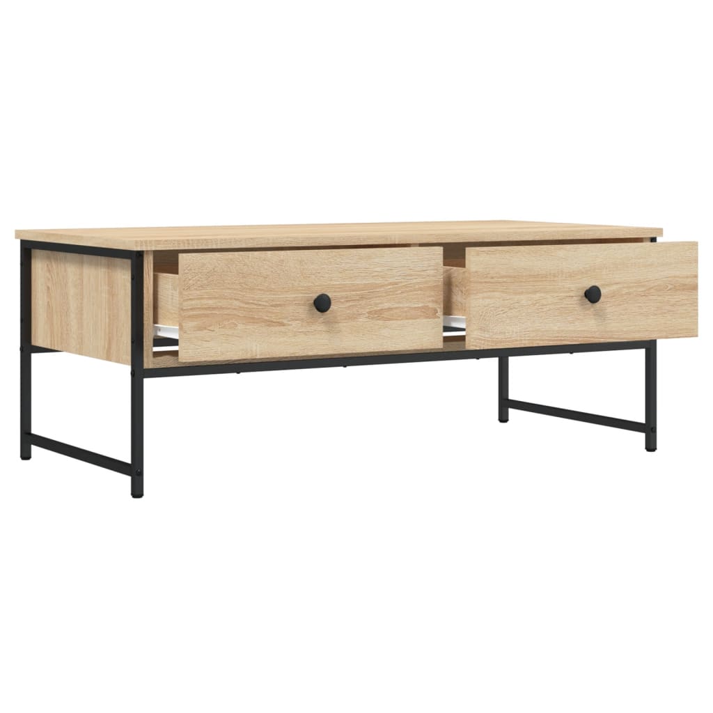 Τραπεζάκι Σαλονιού Sonoma Δρυς 101x49x39,5 εκ.