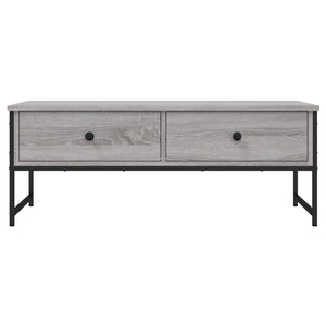 Τραπεζάκι Σαλονιού Γκρι Sonoma 101x49x39,5 εκ. Επεξεργ. Ξύλο