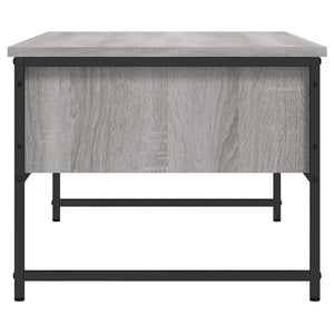 Τραπεζάκι Σαλονιού Γκρι Sonoma 101x49x39,5 εκ. Επεξεργ. Ξύλο