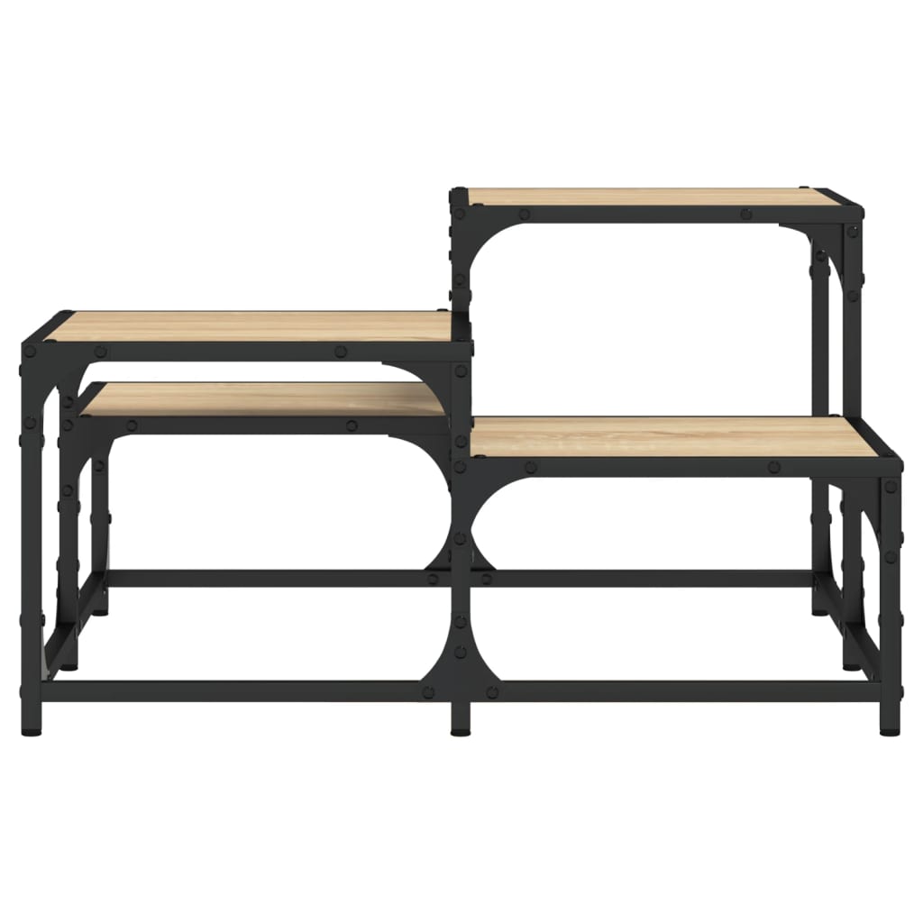 Τραπεζάκι Σαλονιού Sonoma Δρυς 68 x 68 x 40 εκ. Επεξεργ. Ξύλο