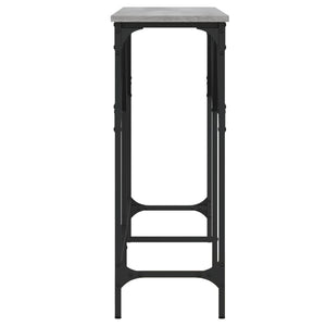 Τραπέζι Κονσόλα Γκρι Sonoma 140 x 29 x 75 εκ. Επεξεργ. Ξύλο