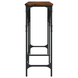Τραπέζι Κονσόλα Καπνιστή Δρυς 180x29x75 εκ. Επεξεργασμένο Ξύλο - Pakobazaar