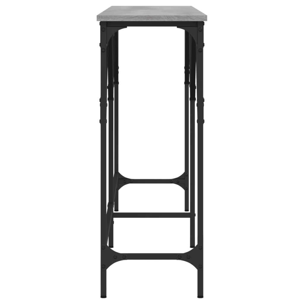 Τραπέζι Κονσόλα Γκρι Sonoma 180x29x75 εκ. Επεξεργασμένο Ξύλο - Pakobazaar