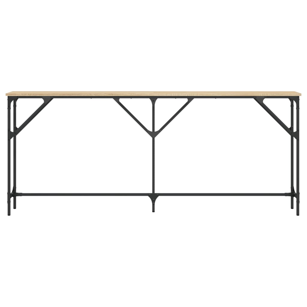 Τραπέζι Κονσόλα Sonoma Δρυς 180x23x75 εκ. Επεξεργασμένο Ξύλο