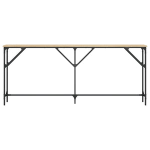 Τραπέζι Κονσόλα Sonoma Δρυς 180x23x75 εκ. Επεξεργασμένο Ξύλο
