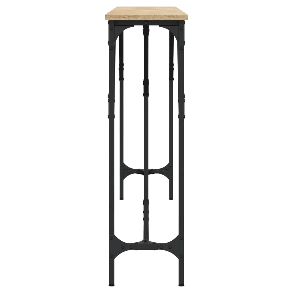 Τραπέζι Κονσόλα Sonoma Δρυς 180x23x75 εκ. Επεξεργασμένο Ξύλο