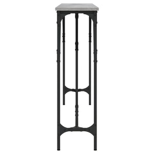 Τραπέζι Κονσόλα Γκρι Sonoma 180x23x75 εκ. Επεξεργασμένο Ξύλο