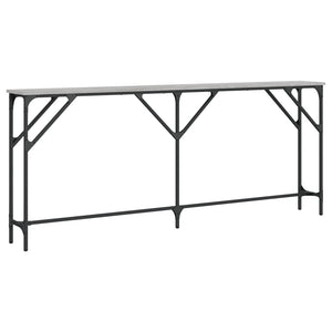 Τραπέζι Κονσόλα Γκρι Sonoma 180x23x75 εκ. Επεξεργασμένο Ξύλο