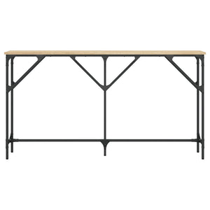 Τραπέζι Κονσόλα Sonoma Δρυς 140 x 23 x 75 εκ. από Επεξεργ. Ξύλο