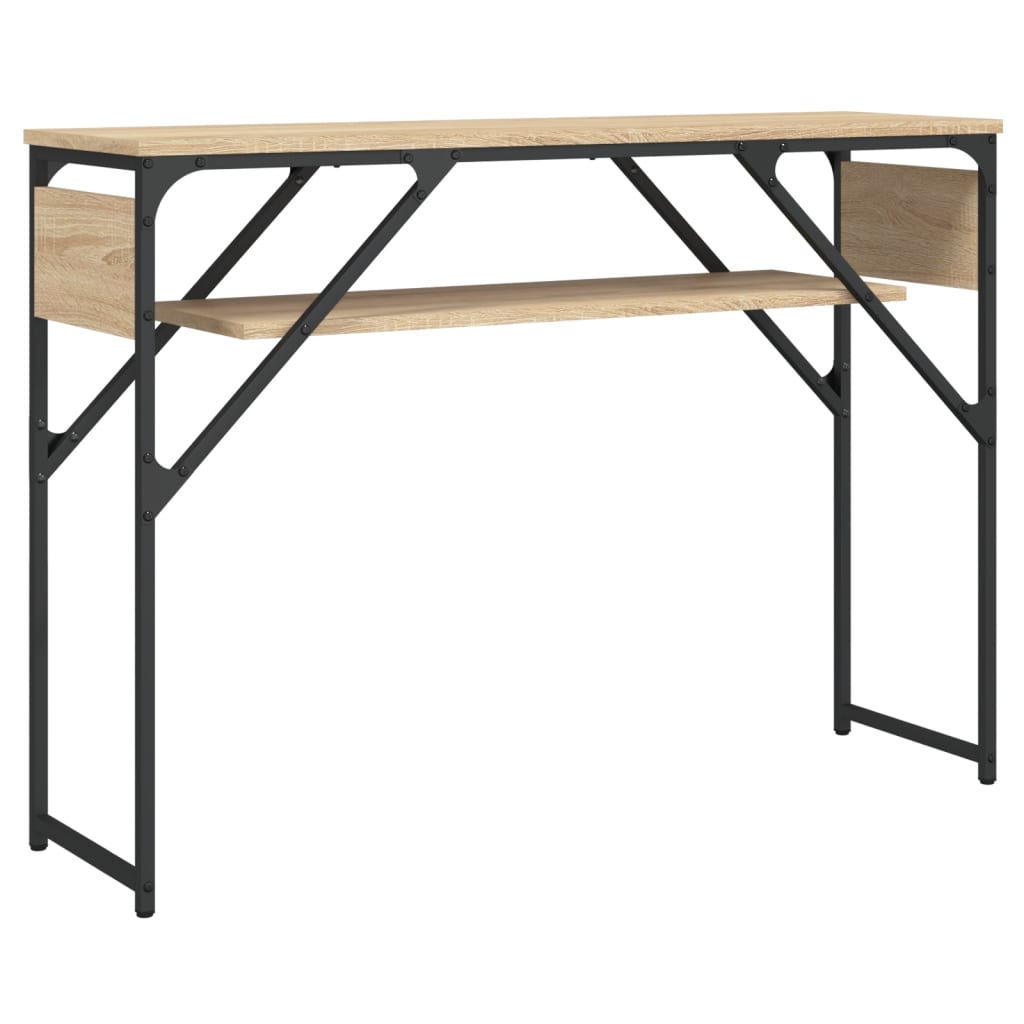 Τραπέζι Κονσόλα Sonoma Δρυς 105 x 30 x 75 εκ. από Επεξεργ. Ξύλο - Pakobazaar