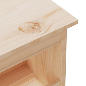Παγκάκι Χολ 160x28x45 εκ. από Μασίφ Ξύλο Πεύκου - Pakobazaar