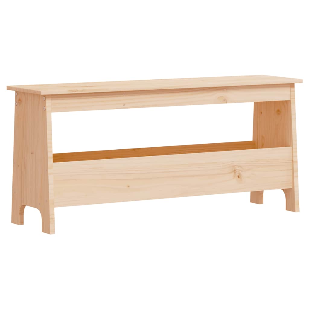 Παγκάκι Χολ 100x28x45 εκ. από Μασίφ Ξύλο Πεύκου - Pakobazaar