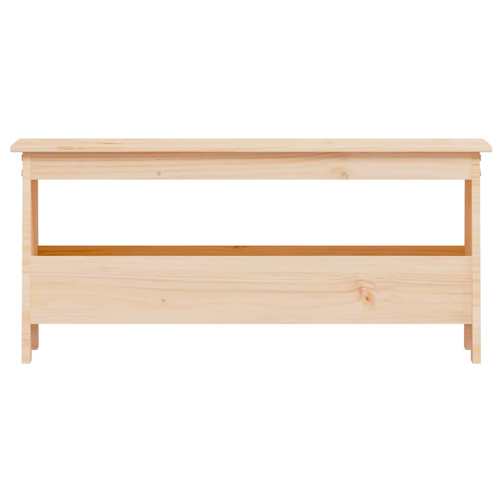 Παγκάκι Χολ 100x28x45 εκ. από Μασίφ Ξύλο Πεύκου - Pakobazaar