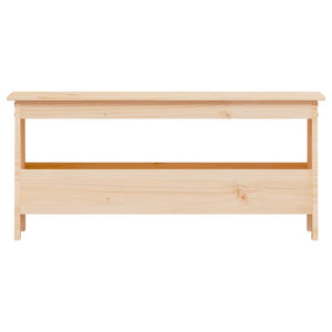 Παγκάκι Χολ 100x28x45 εκ. από Μασίφ Ξύλο Πεύκου - Pakobazaar