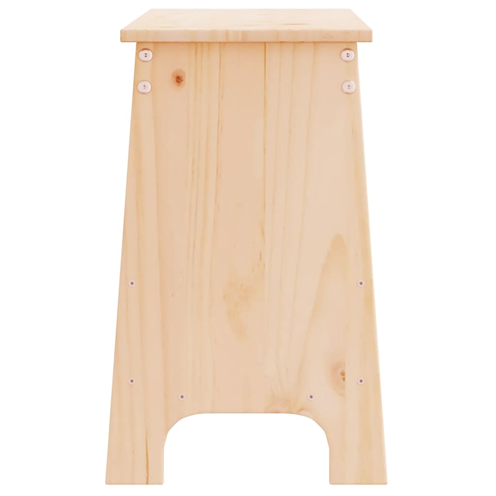 Παγκάκι Χολ 100x28x45 εκ. από Μασίφ Ξύλο Πεύκου - Pakobazaar