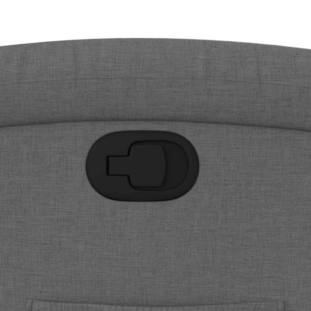 Πολυθρόνα με Ανακλινόμενη Πόρτα Σκούρο Γκρι Υφασμάτινη - Pakobazaar