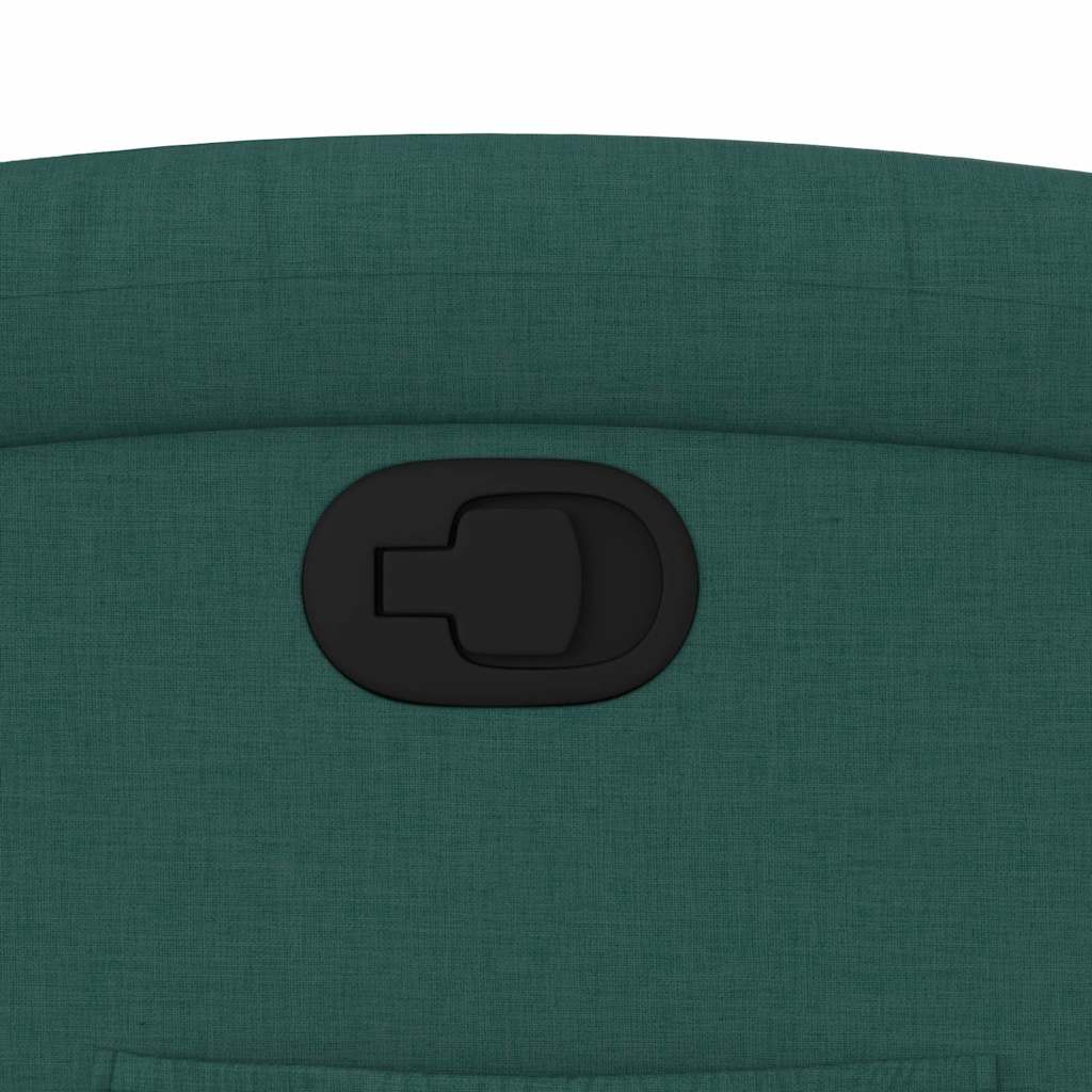 Πολυθρόνα Ανακλινόμενη Σκούρο Πράσινο Υφασμάτινη