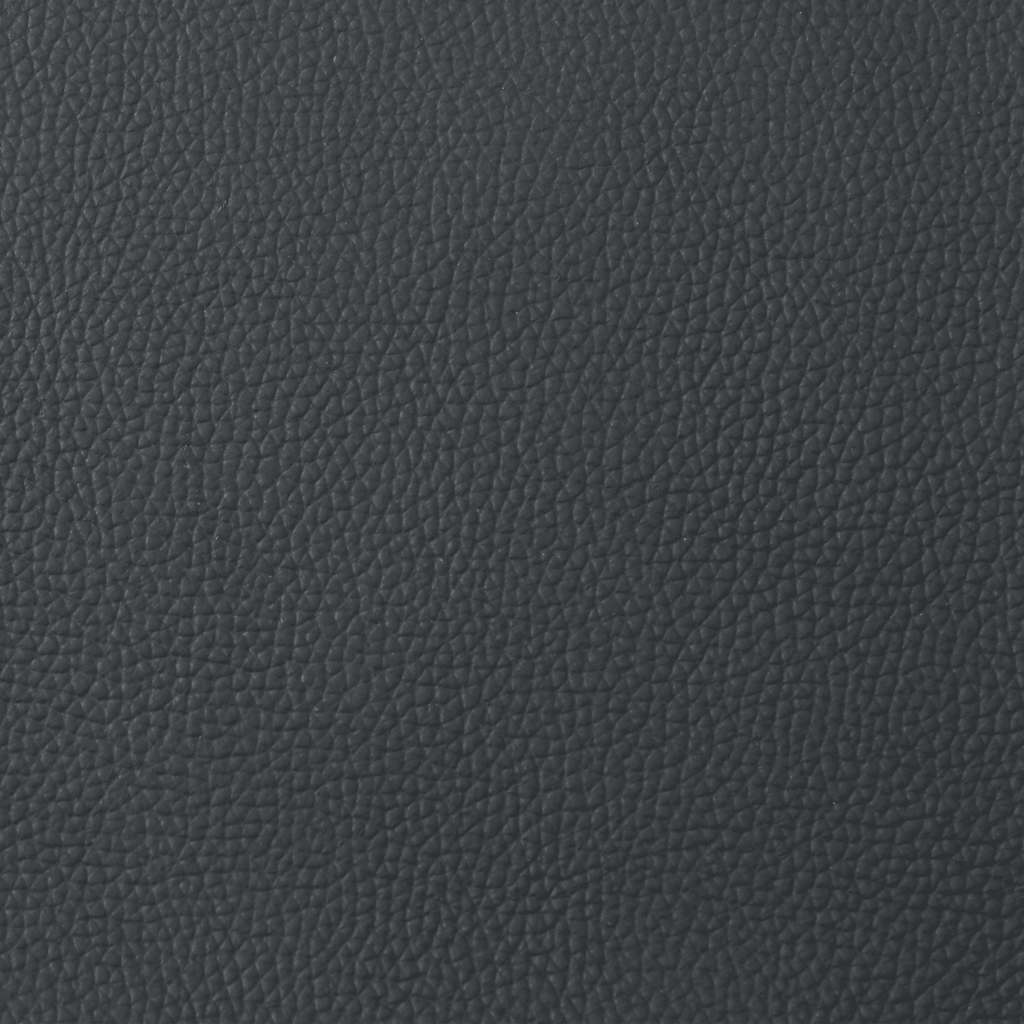 Πολυθρόνα με Ανακλινόμενη Πτυσσόμενη Πόρτα Μαύρη από Γνήσιο Δέρμα - Pakobazaar