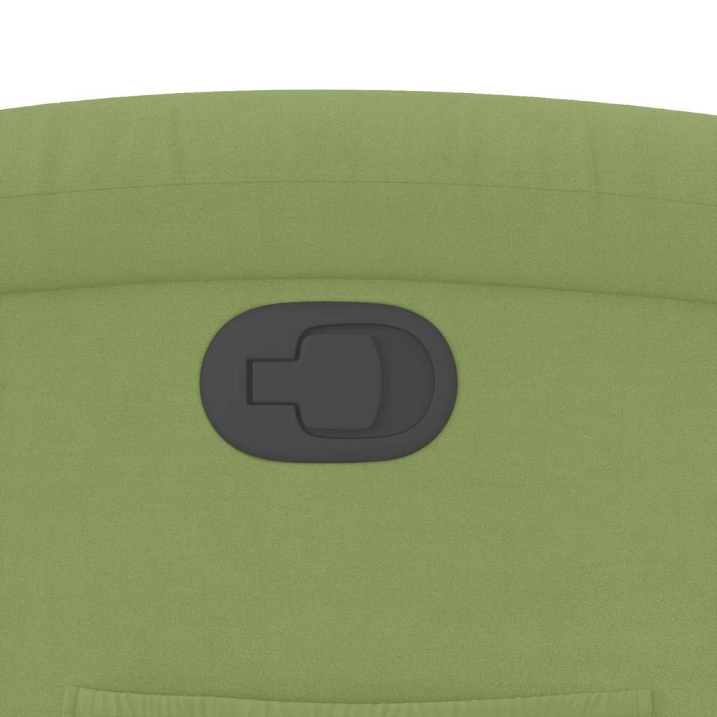 Πολυθρόνα Ανακλινόμενη Ανοιχτό Πράσινο Βελούδινη