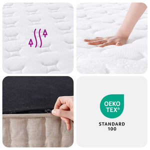 Στρώμα με Pocket Springs Μεσαία 140x200 εκ.