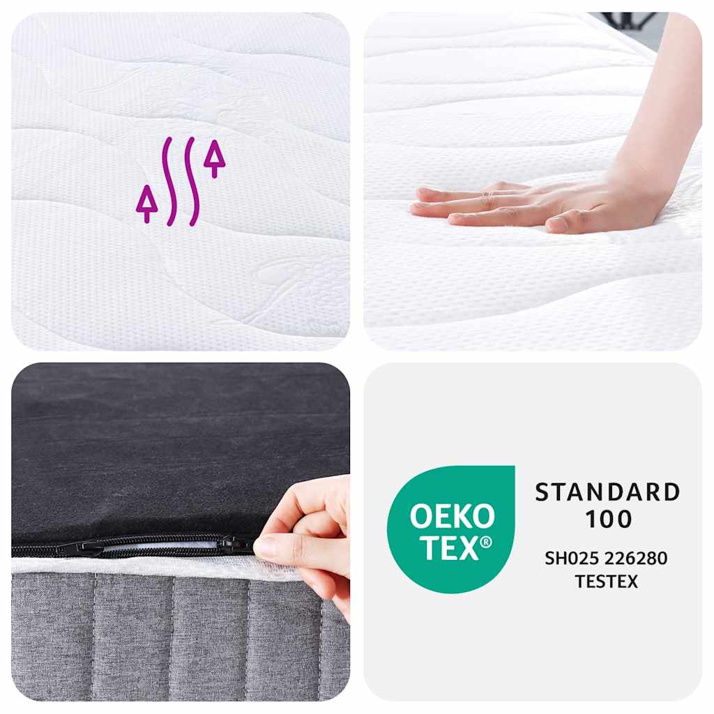 Στρώμα με Pocket Springs Medium 90x190 εκ. Μονό - Pakobazaar