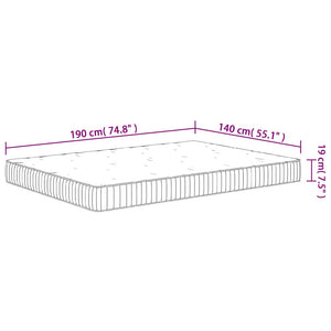 Στρώμα με Pocket Springs Μεσαία 140x190 εκ.