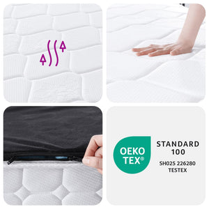 Στρώμα με Pocket Springs Μεσαία Σκληρότητα 140x200 εκ.