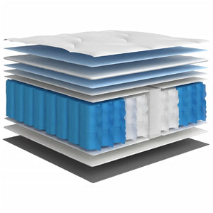Στρώμα με Pocket Springs Μεσαία Σκληρότητα 90x190 εκ. Μονό