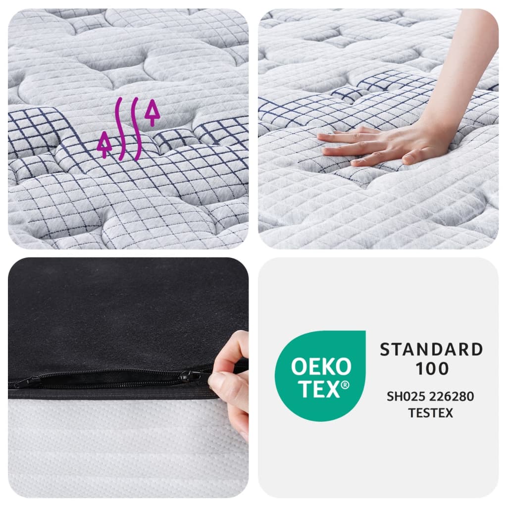 Στρώμα με Pocket Springs Μεσαία Σκληρότητα 120x200 εκ.
