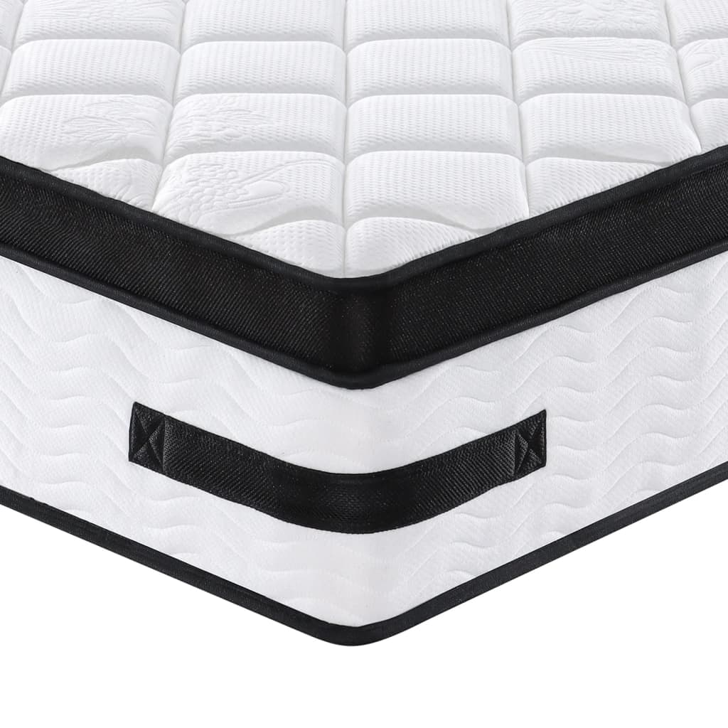 Στρώμα με Pocket Springs Μεσαία Plus Σκληρότητα 90x220 εκ. - Pakobazaar