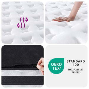 Στρώμα με Pocket Springs Μεσαία 140x200 εκ.