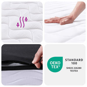 Στρώμα με Bonnell Springs Medium 90x190 εκ. Μονό