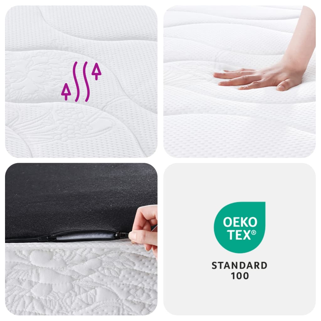 Στρώμα με Bonnell Springs Μεσαία Σκληρότητα 100x200 εκ.