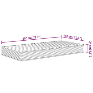 Στρώμα Αφρού Medium Soft 100x200 εκ.