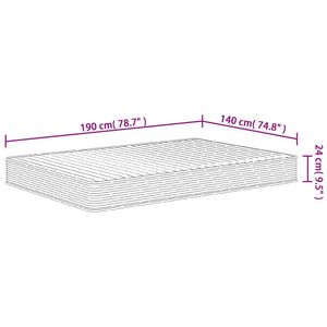 Στρώμα Αφρού Medium Soft 140x190 εκ.