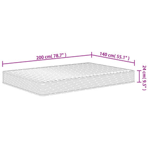 Στρώμα Αφρού Medium Soft 140x200 εκ.