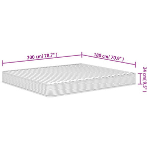 Στρώμα Αφρού Medium Soft 180x200 εκ.