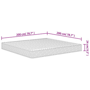 Στρώμα Αφρού Medium Soft 200x200 εκ. - Pakobazaar