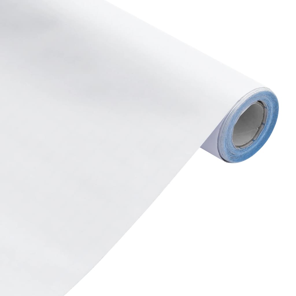 Αυτοκόλλητα Επίπλων Ματ Λευκά 90 x 500 εκ. από PVC