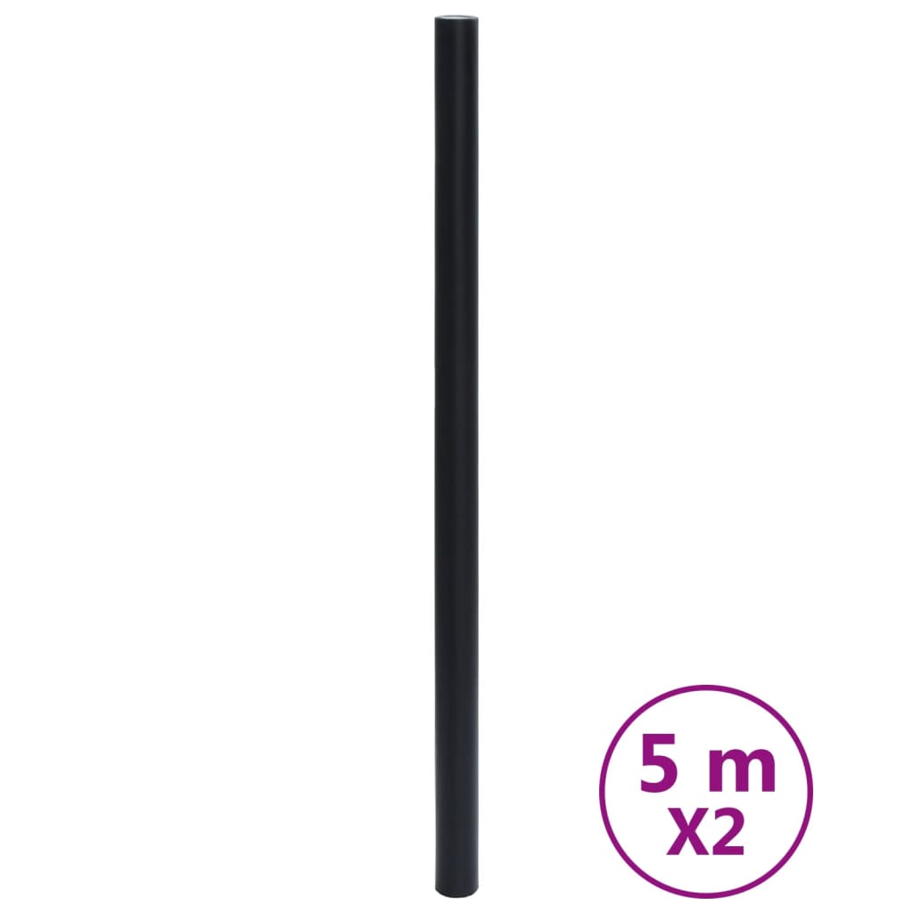 Αυτοκόλλητα Επίπλων Ματ Μαύρο 90 x 500 εκ. από PVC