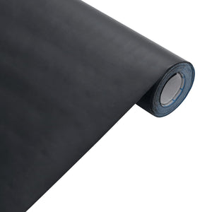 Αυτοκόλλητα Επίπλων Ματ Μαύρο 90 x 500 εκ. από PVC