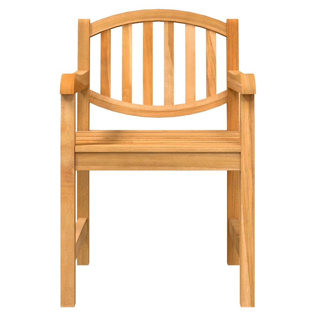 Καρέκλες Κήπου 6 τεμ. 58 x 59 x 88 εκ. από Μασίφ Ξύλο Teak