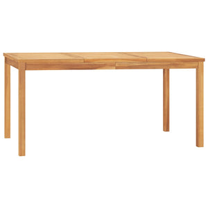 Σετ Τραπεζαρίας Κήπου 7 Τεμαχίων από Μασίφ Ξύλο Teak