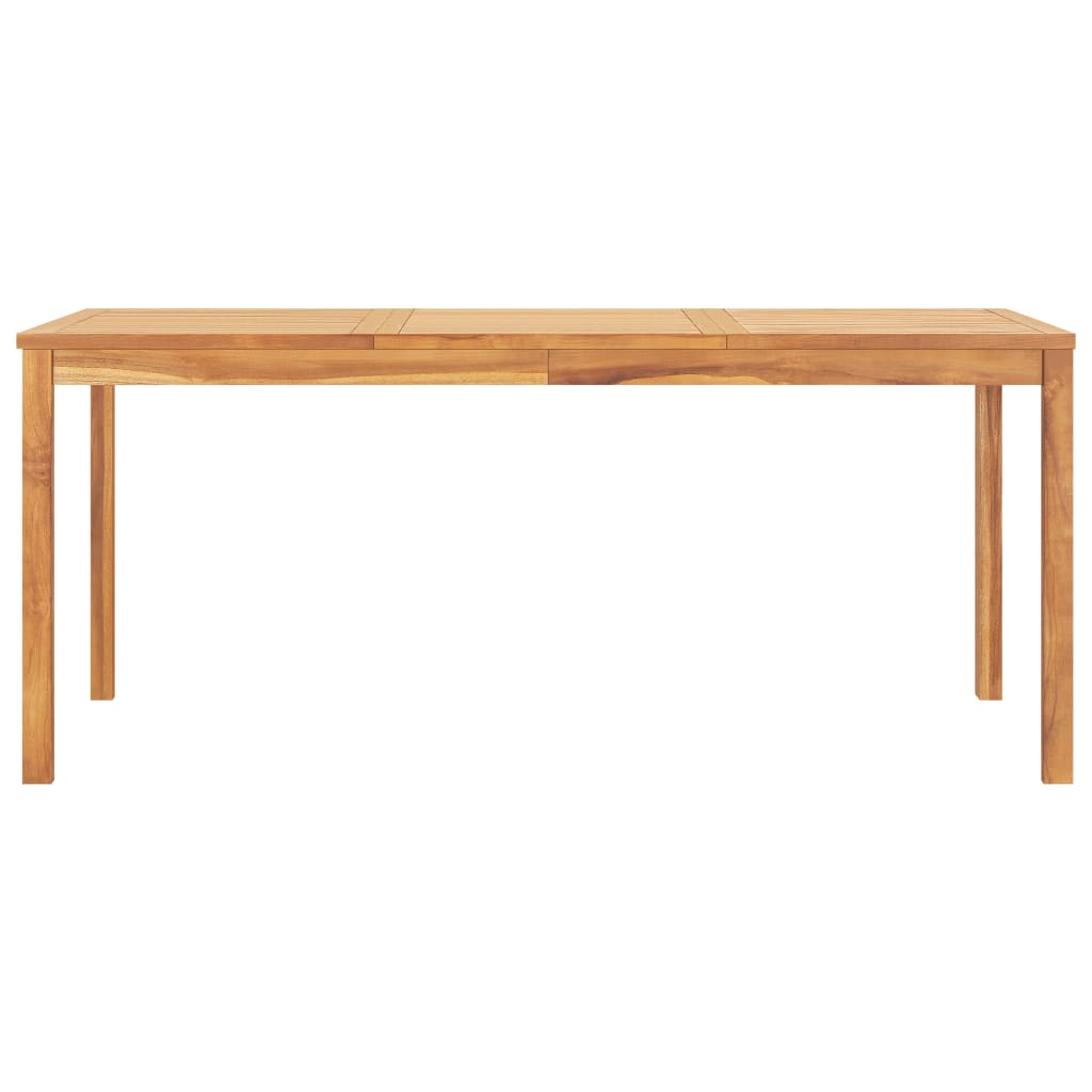 Σετ Τραπεζαρίας Κήπου 7 Τεμαχίων από Μασίφ Ξύλο Teak