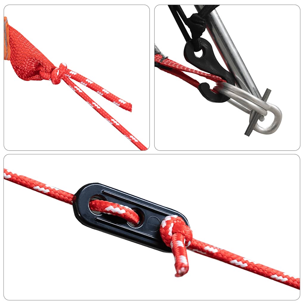 Σκηνή Κάμπινγκ 3 Ατόμων Διάβροχη Λευκή Ύφασμα Συσκότισης - Pakobazaar