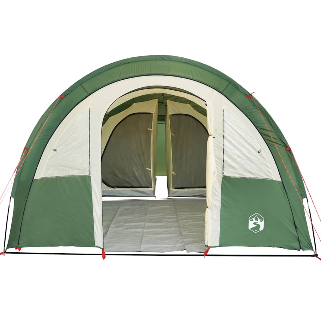 Σκηνή Κάμπινγκ Τούνελ 4 Ατόμων Αδιάβροχη Πράσινη - Pakobazaar