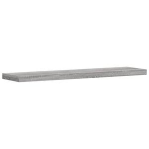 Ράφια Τοίχου 4 τεμ. Γκρι Sonoma 40x10x1,5 εκ. Επεξεργ. Ξύλο - Pakobazaar