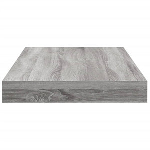 Ράφια Τοίχου 4 τεμ. Γκρι Sonoma 40x10x1,5 εκ. Επεξεργ. Ξύλο - Pakobazaar